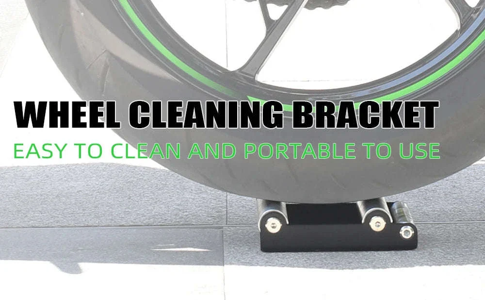 Motorcycle Universal Tire Cleaning Stand for Fast Wheel Care - Image 7