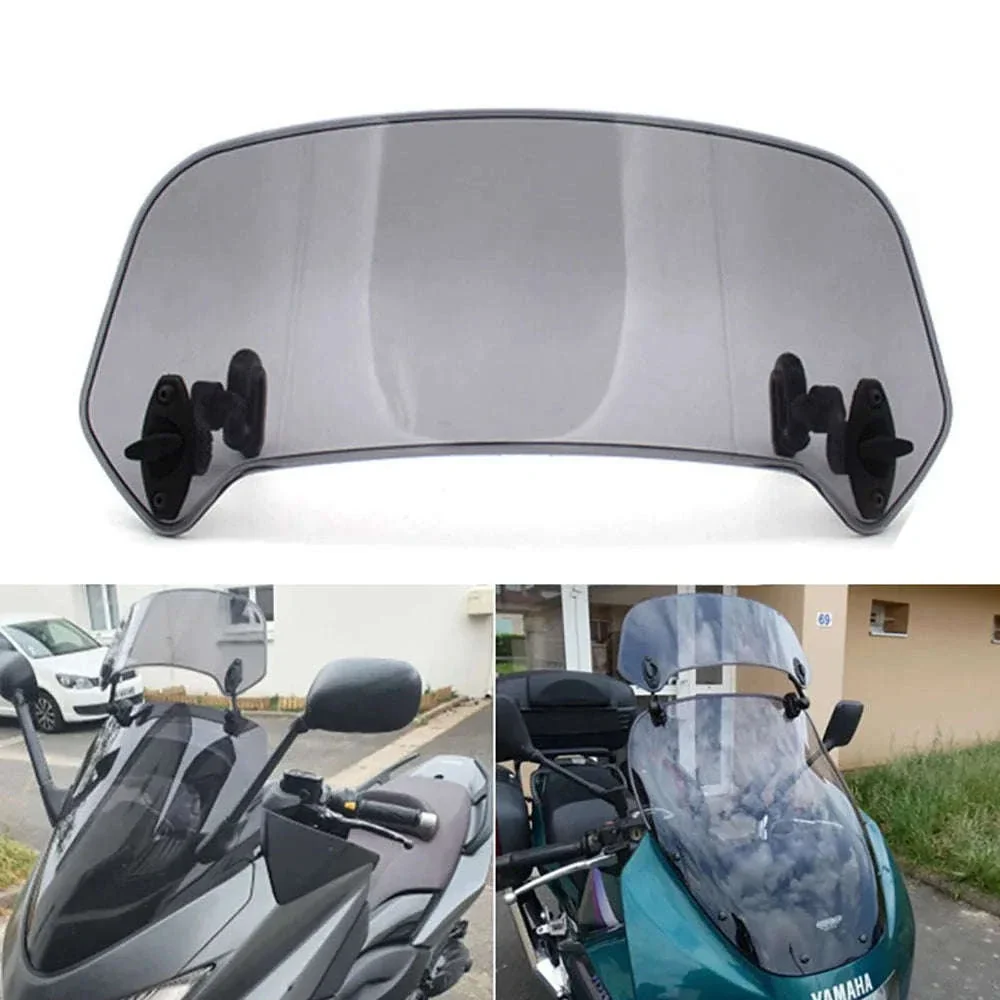 Universal Motorcycle Windshield Extension Spoiler Deflector