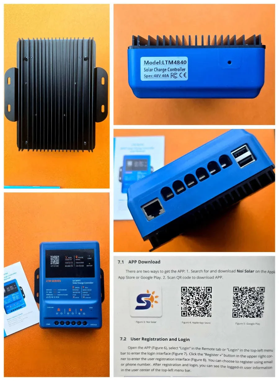 MPPT Solar Charge Controller 30A/40A with App Control & 12–48V Support - Image 17