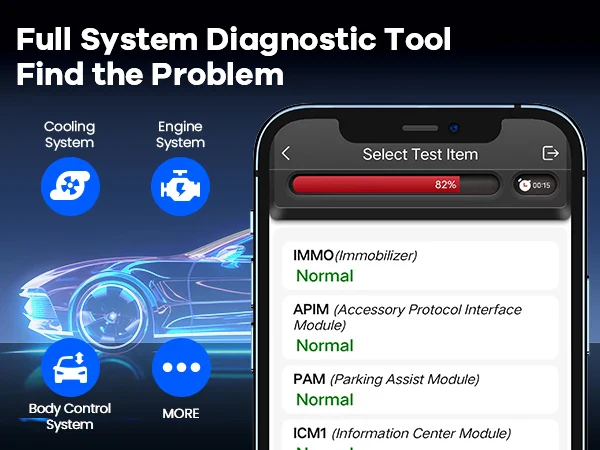 OBD2 Bluetooth Diagnostic Tool Full System Scanner with 15 Reset Functions - Image 12