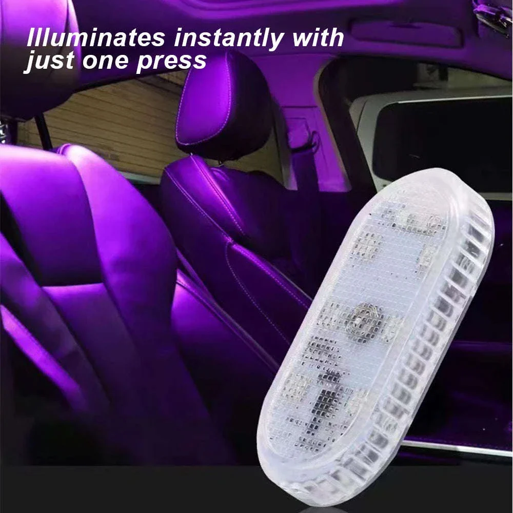 Multi-Color Wireless LED Car Light for Interior Mood Lighting - Image 10