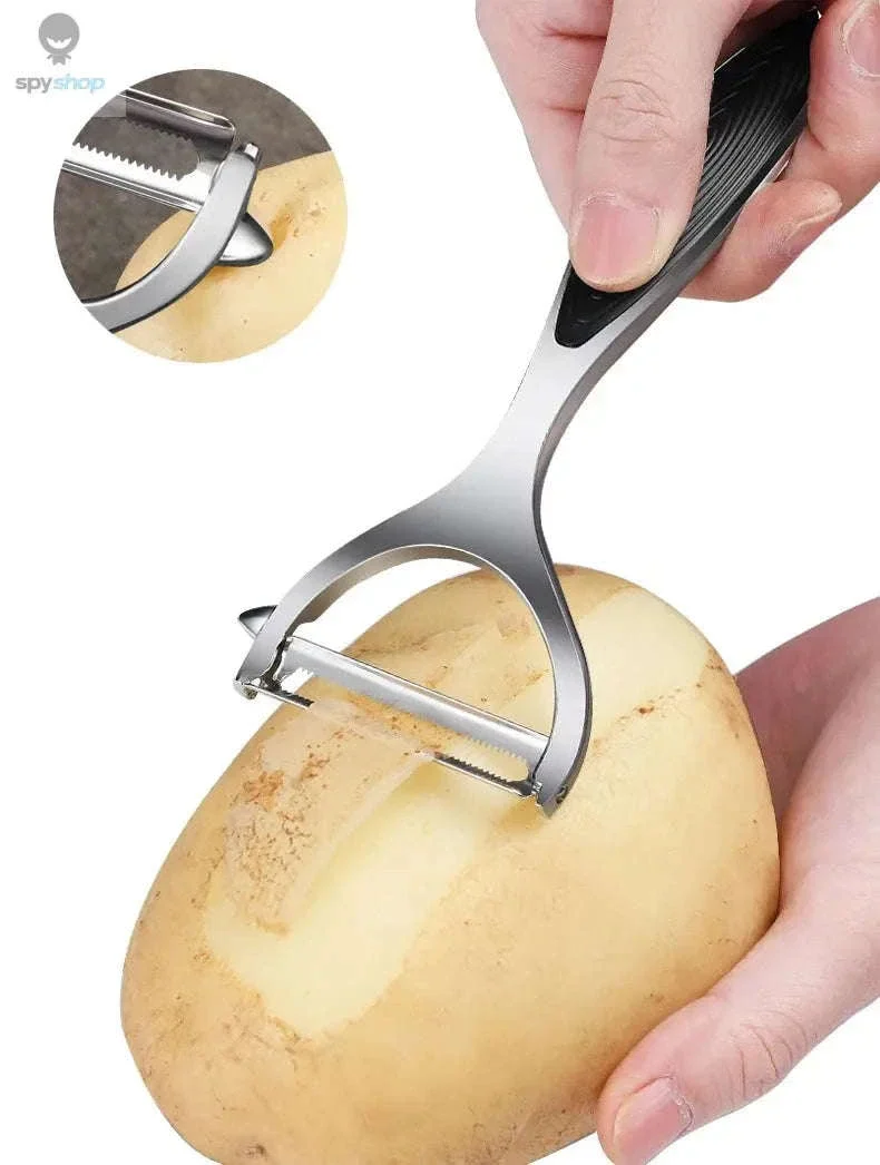 Stainless Steel Multi-Function Peeler for Faster Food Prep - Image 10