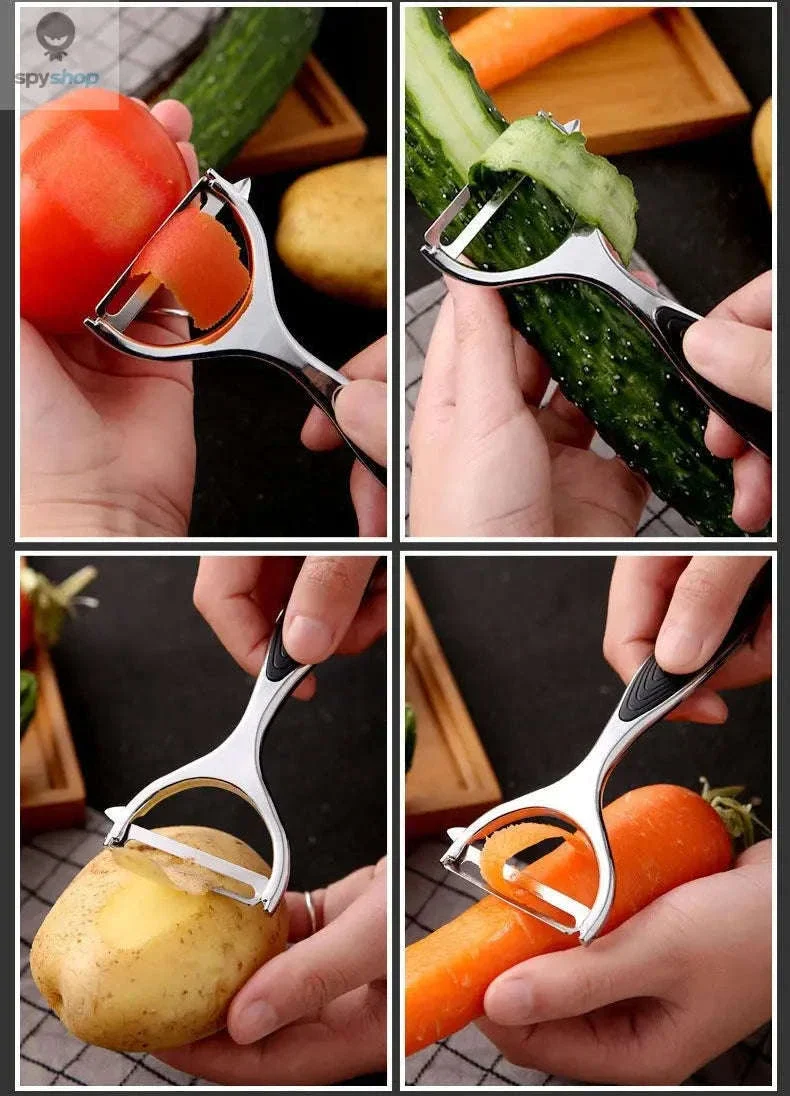 Stainless Steel Multi-Function Peeler for Faster Food Prep - Image 17