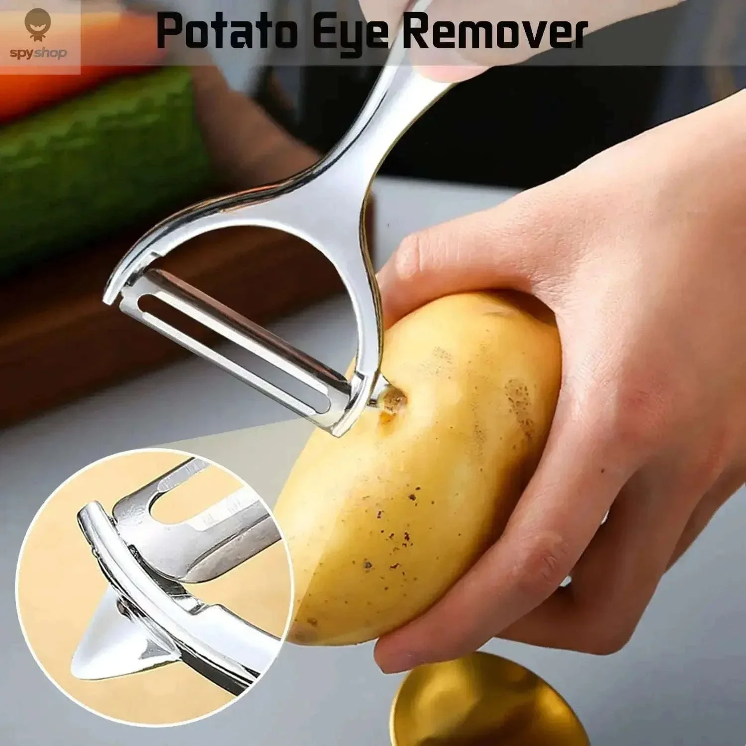 Stainless Steel Multi-Function Peeler for Faster Food Prep - Image 4