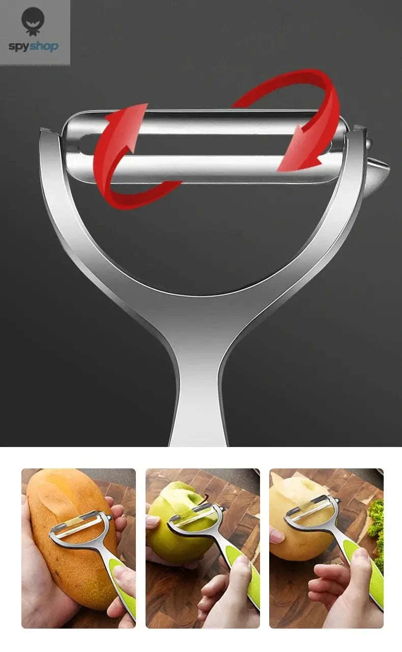 Stainless Steel Multi-Function Peeler for Faster Food Prep - Image 9
