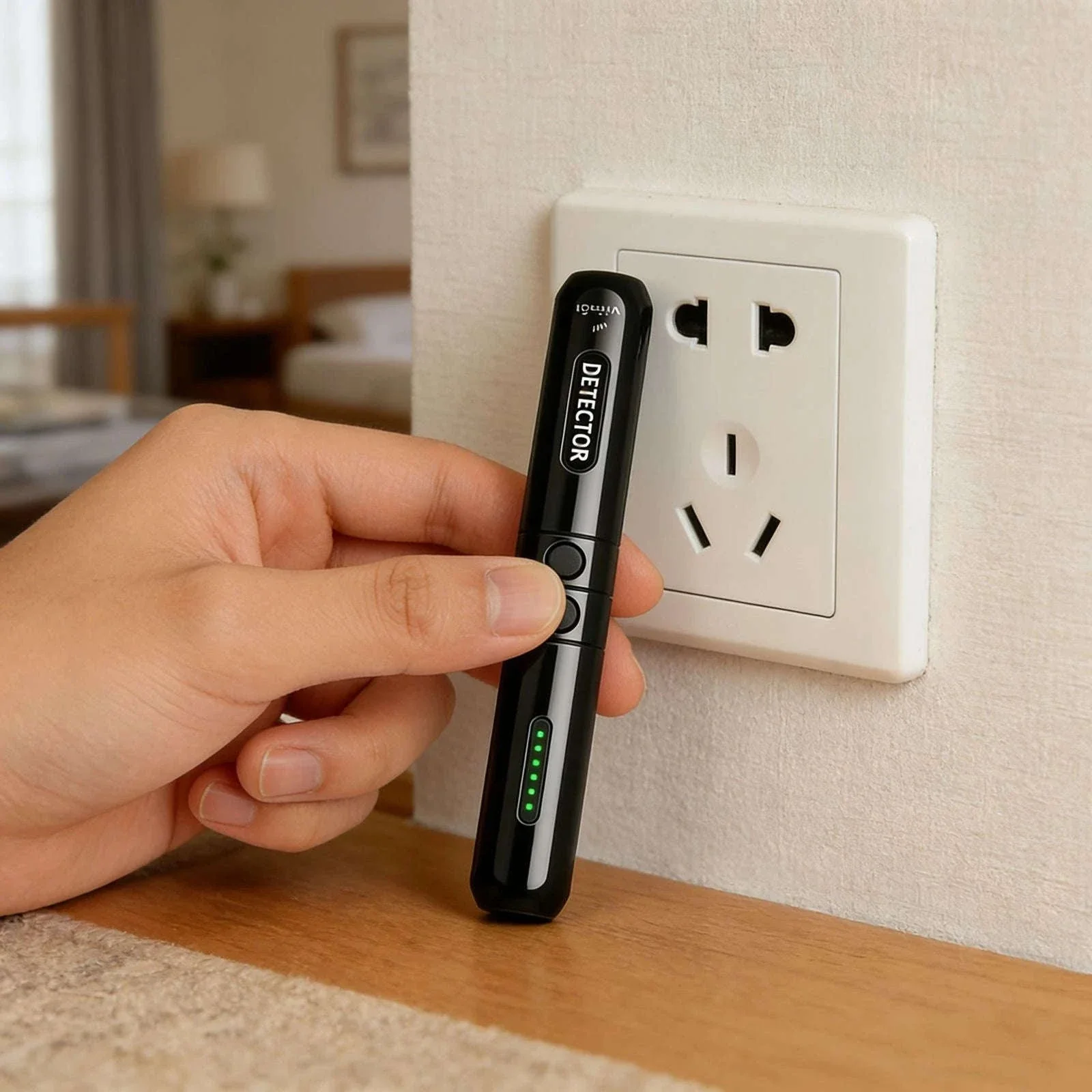 Portable Privacy Detector with Anti-Spying Scanner and Emergency Light - Image 4