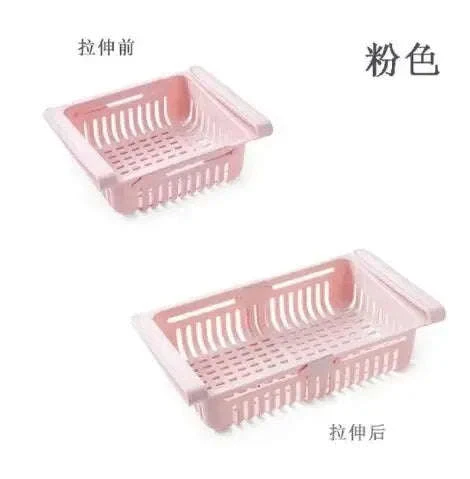 Adjustable Refrigerator Storage Basket for Fridge Organization - Image 20