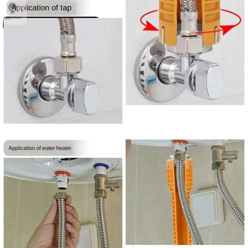 Multi-Functional Sanitary Wrench for Tight Plumbing Spaces - Image 5