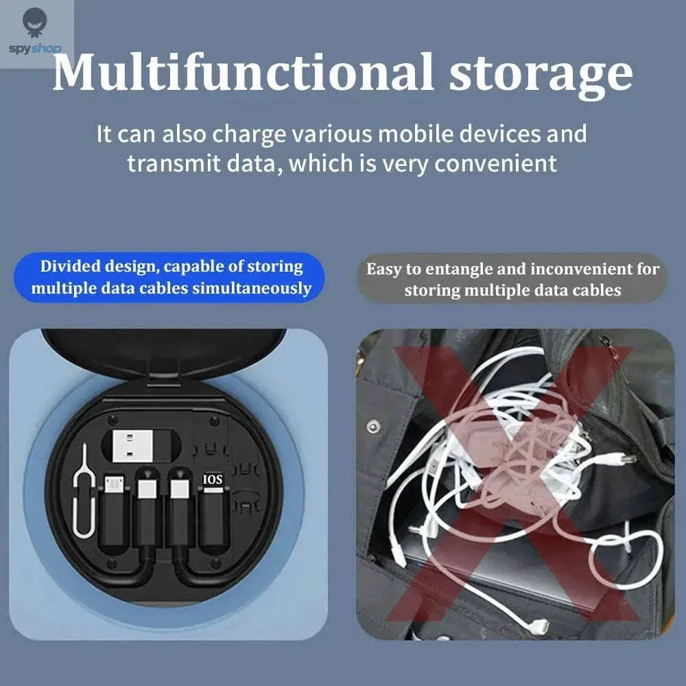 Multi USB Charging Adapter Cable Kit with 65W Fast Charging - Image 10