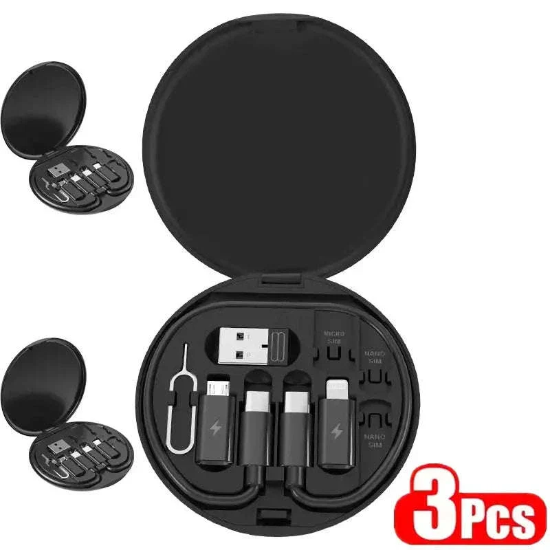Multi USB Charging Adapter Cable Kit with 65W Fast Charging - Image 19
