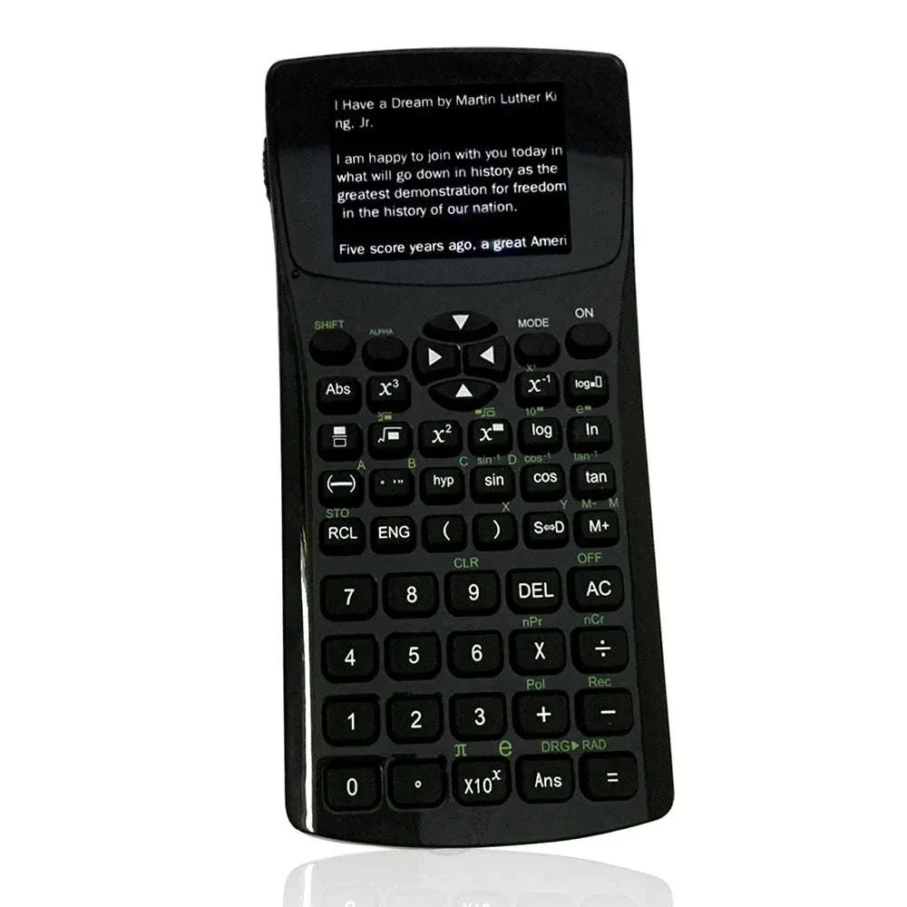 Multifunction Calculator with E‑Book Reader, Video & Music Player