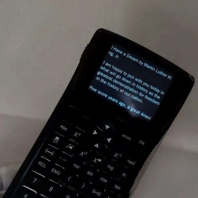 Multifunction Calculator with E‑Book Reader, Video & Music Player - Image 2
