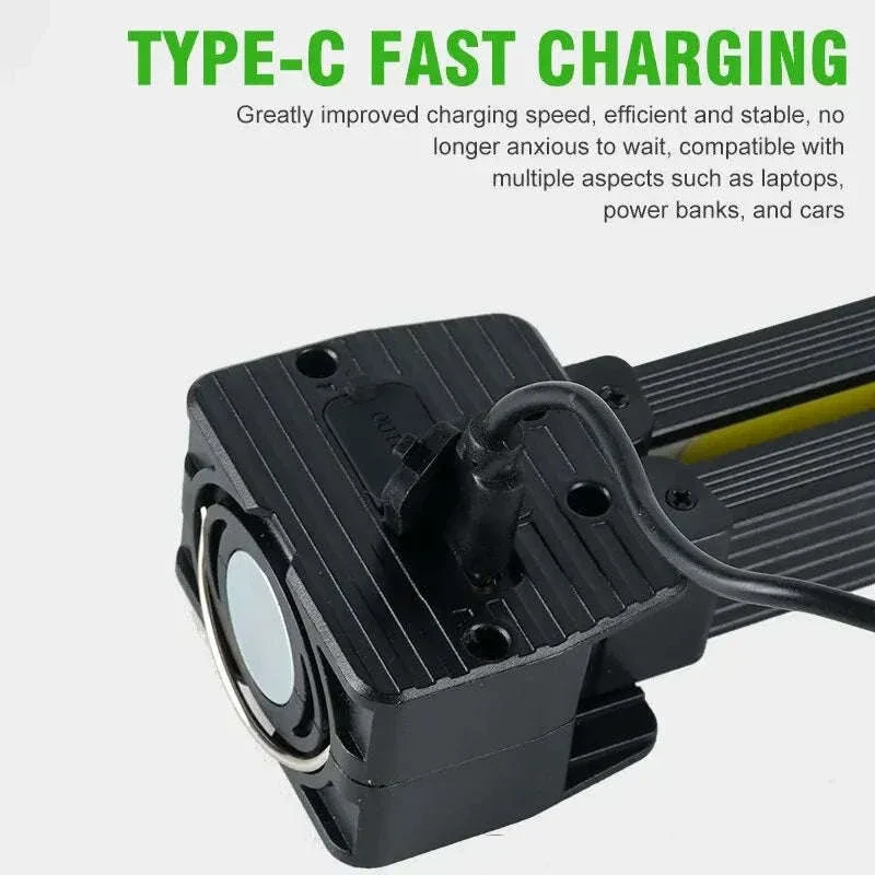Multifunctional Camping Light Foldable Flashlight for Camping and Repairs - Image 3