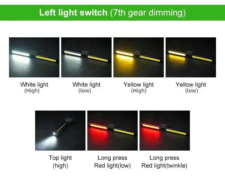 Multifunctional Camping Light Foldable Flashlight for Camping and Repairs - Image 9