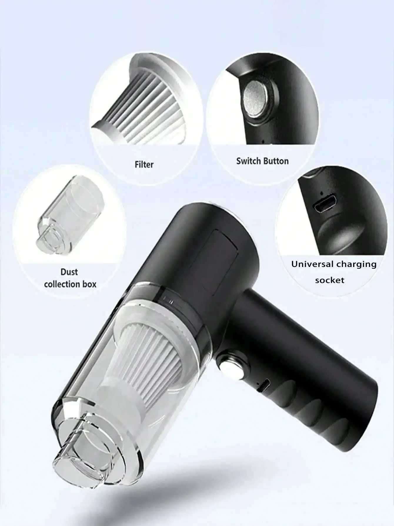 Cordless Handheld Vacuum Cleaner for Car, Home and Pet Hair - Image 12