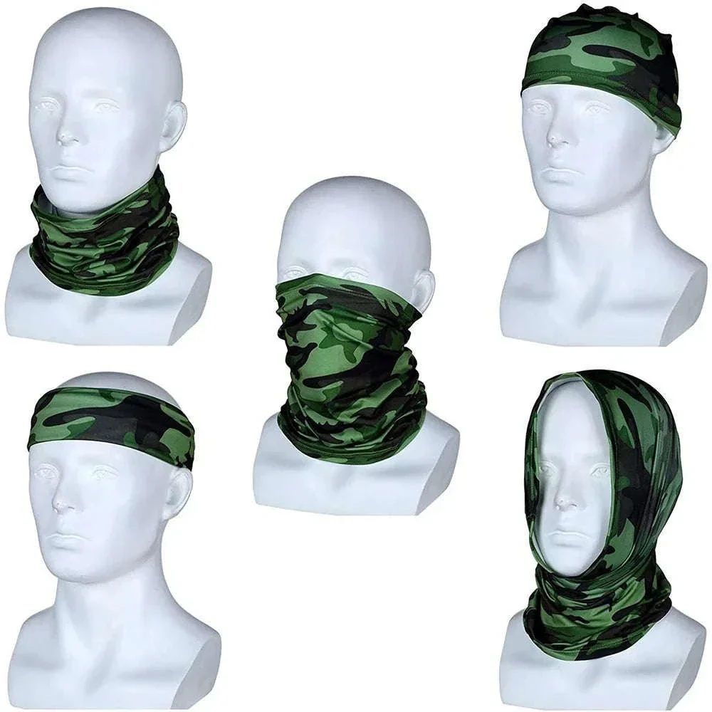 Multifunctional Headwear Bandana Scarf for Cycling and Outdoor Use - Image 9