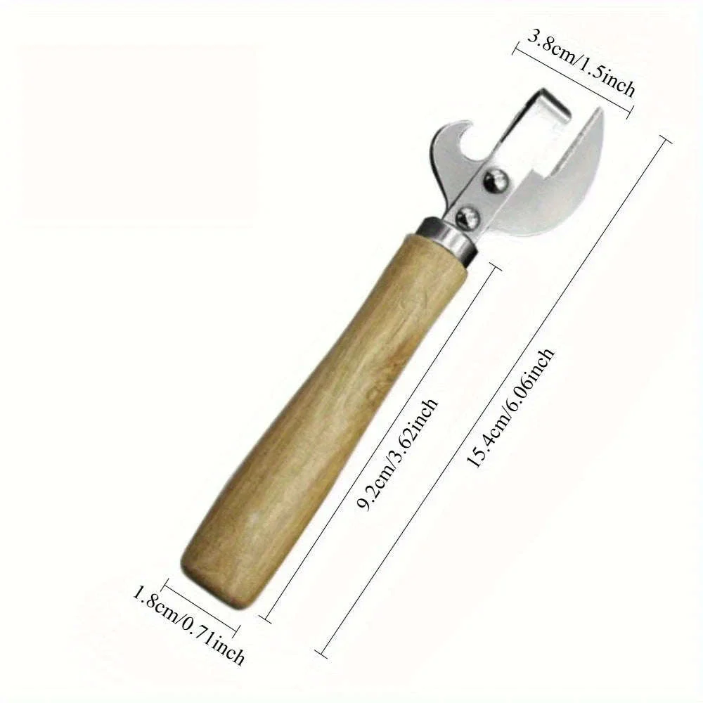 Multifunctional Manual Can Opener for Everyday Kitchen Use