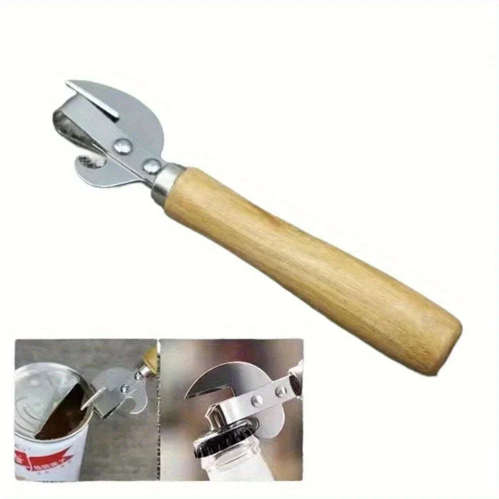 Multifunctional Manual Can Opener for Everyday Kitchen Use - Image 2