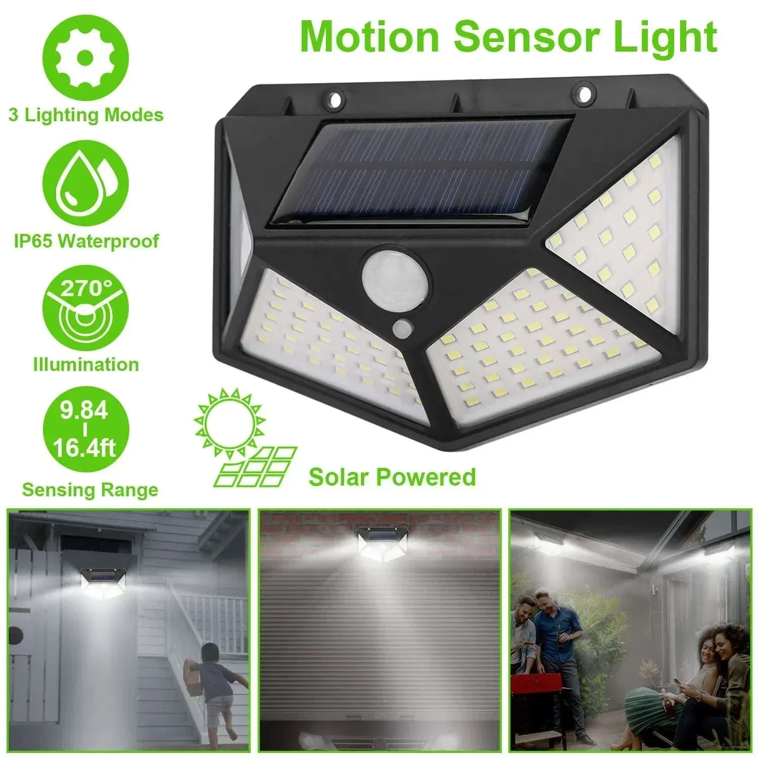 Solar Motion Sensor Lamp for Outdoor Spaces - Image 7