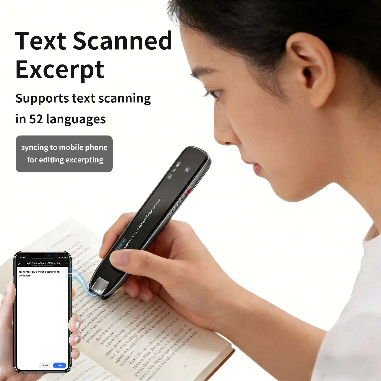Multilingual Translation Pen Scanner with Voice Reading for Travel - Image 4