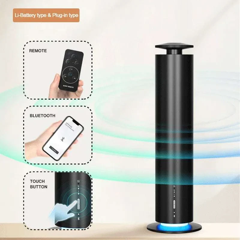 Smart Essential Oil Diffuser 120ml Quiet Aromatherapy Machine - Image 3