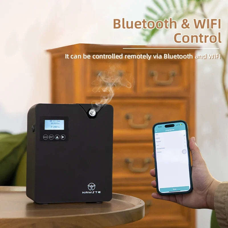 Smart Aroma Diffuser with App, Bluetooth Control and Quiet Mist - Image 12