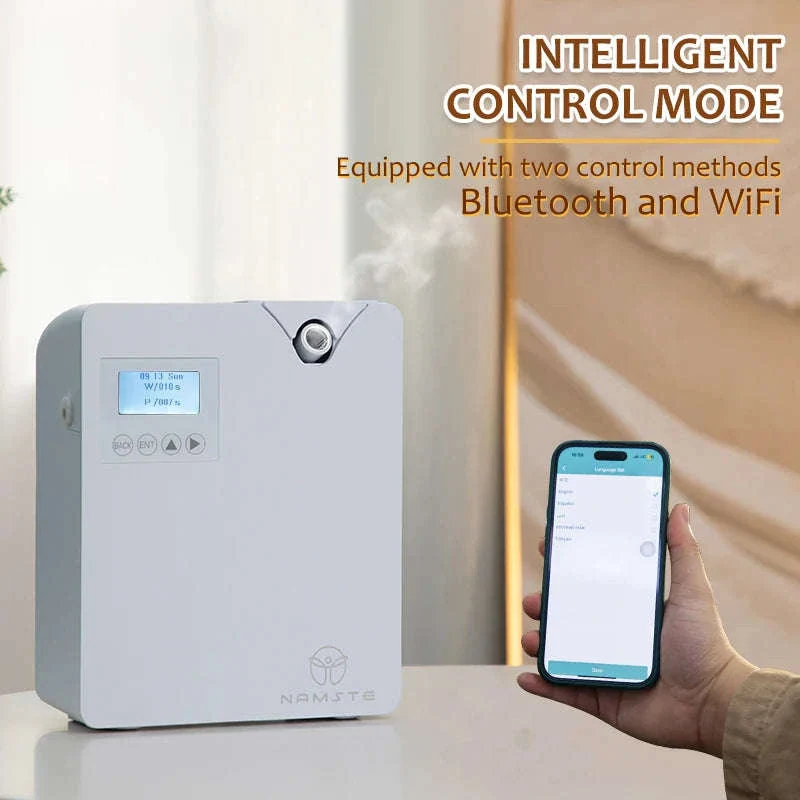 Smart Aroma Diffuser with App, Bluetooth Control and Quiet Mist - Image 2