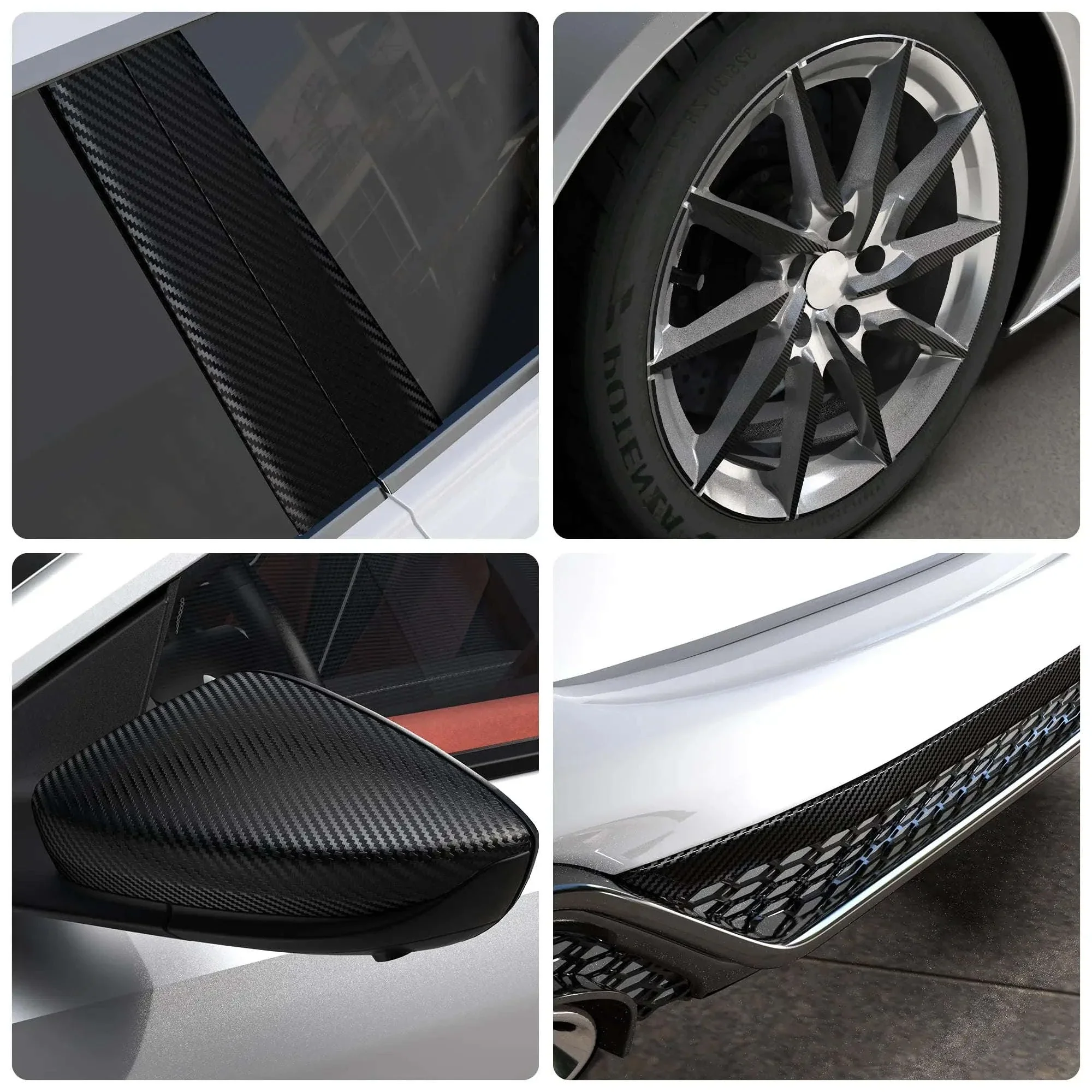 Nano Carbon Fiber Car 3D Protection Tape - Image 11