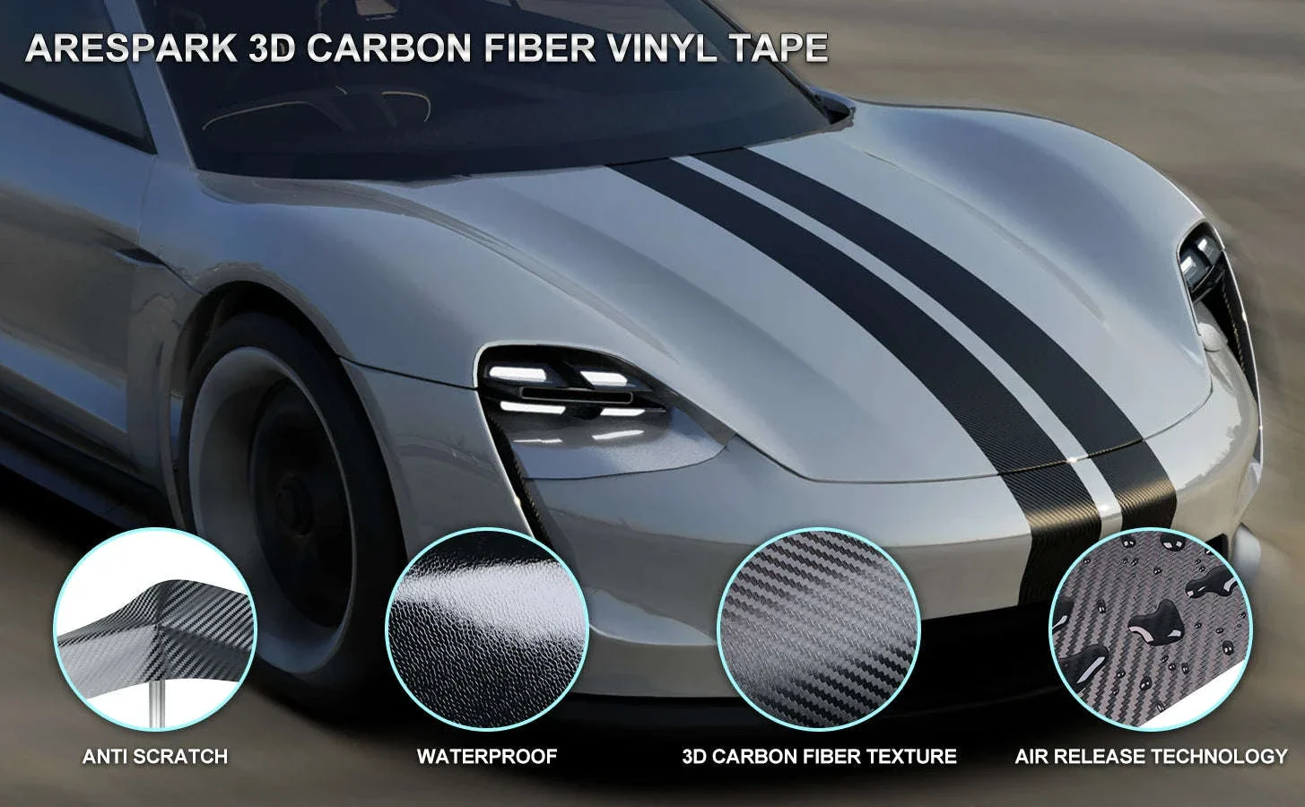 Nano Carbon Fiber Car 3D Protection Tape - Image 13