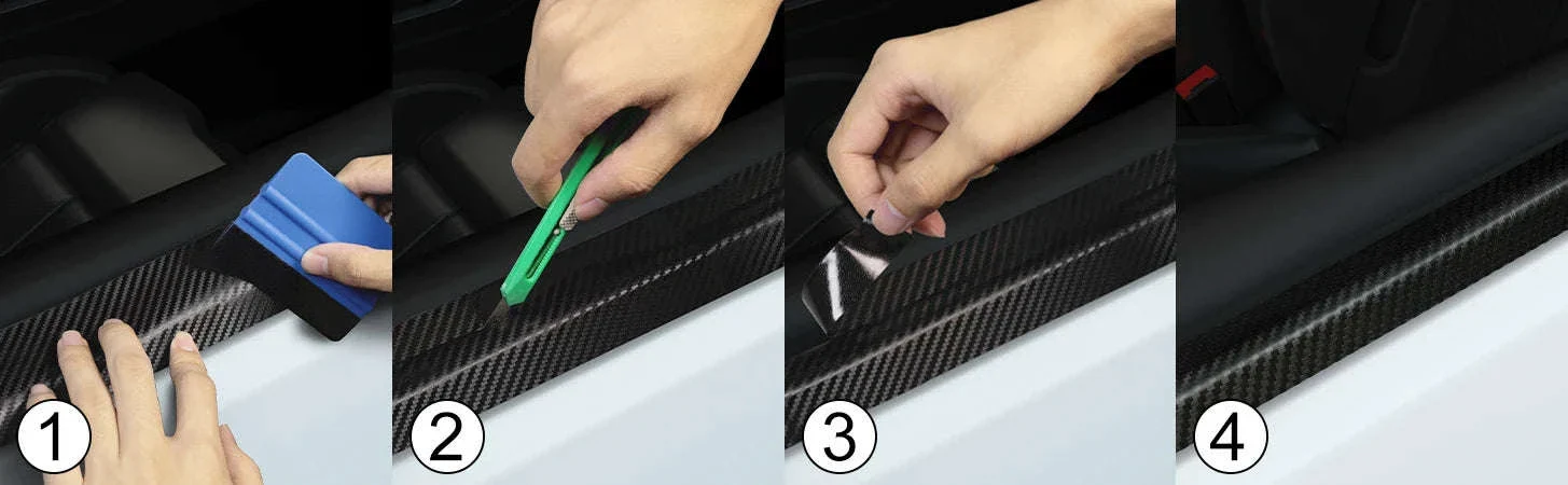 Nano Carbon Fiber Car 3D Protection Tape - Image 19
