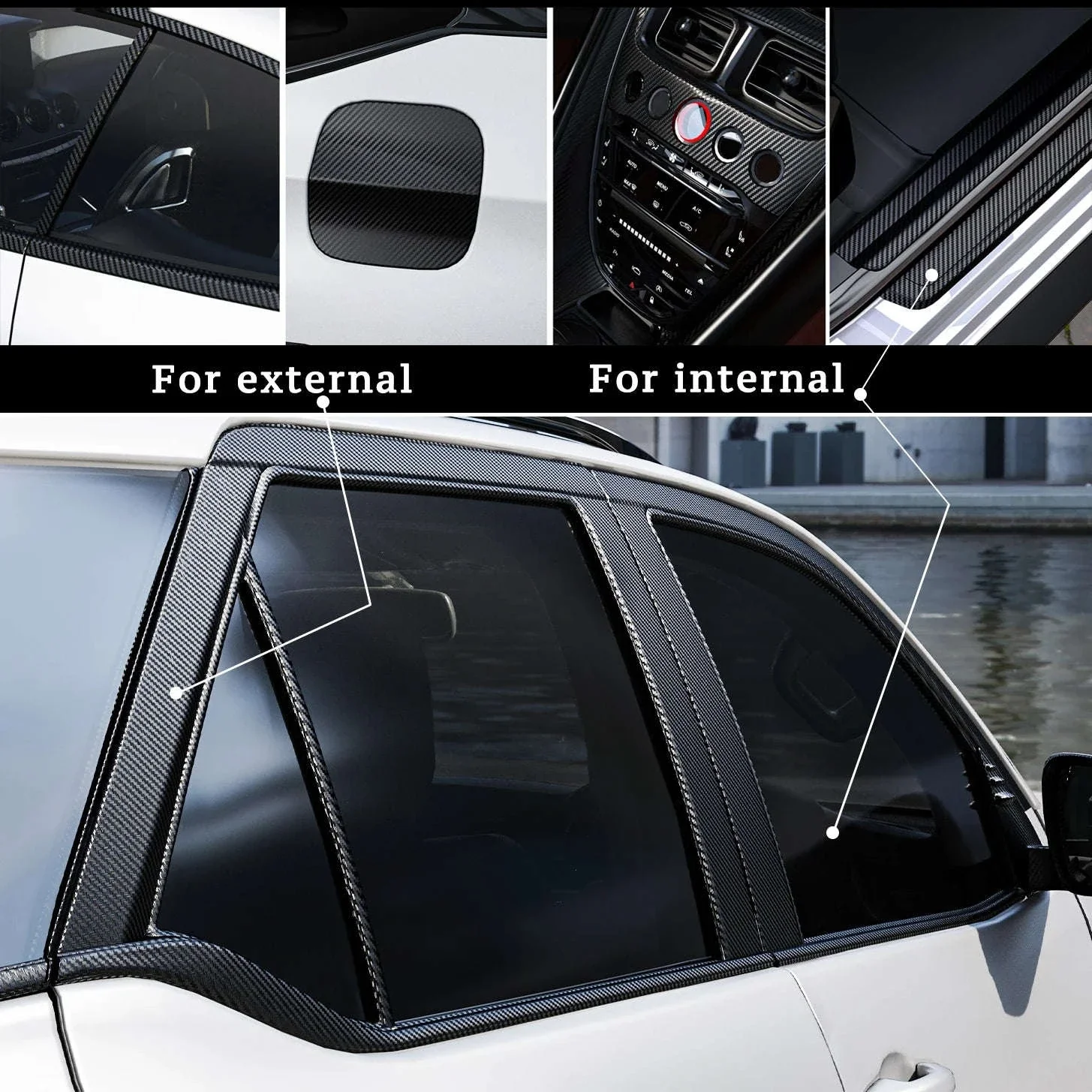 Nano Carbon Fiber Car 3D Protection Tape - Image 2