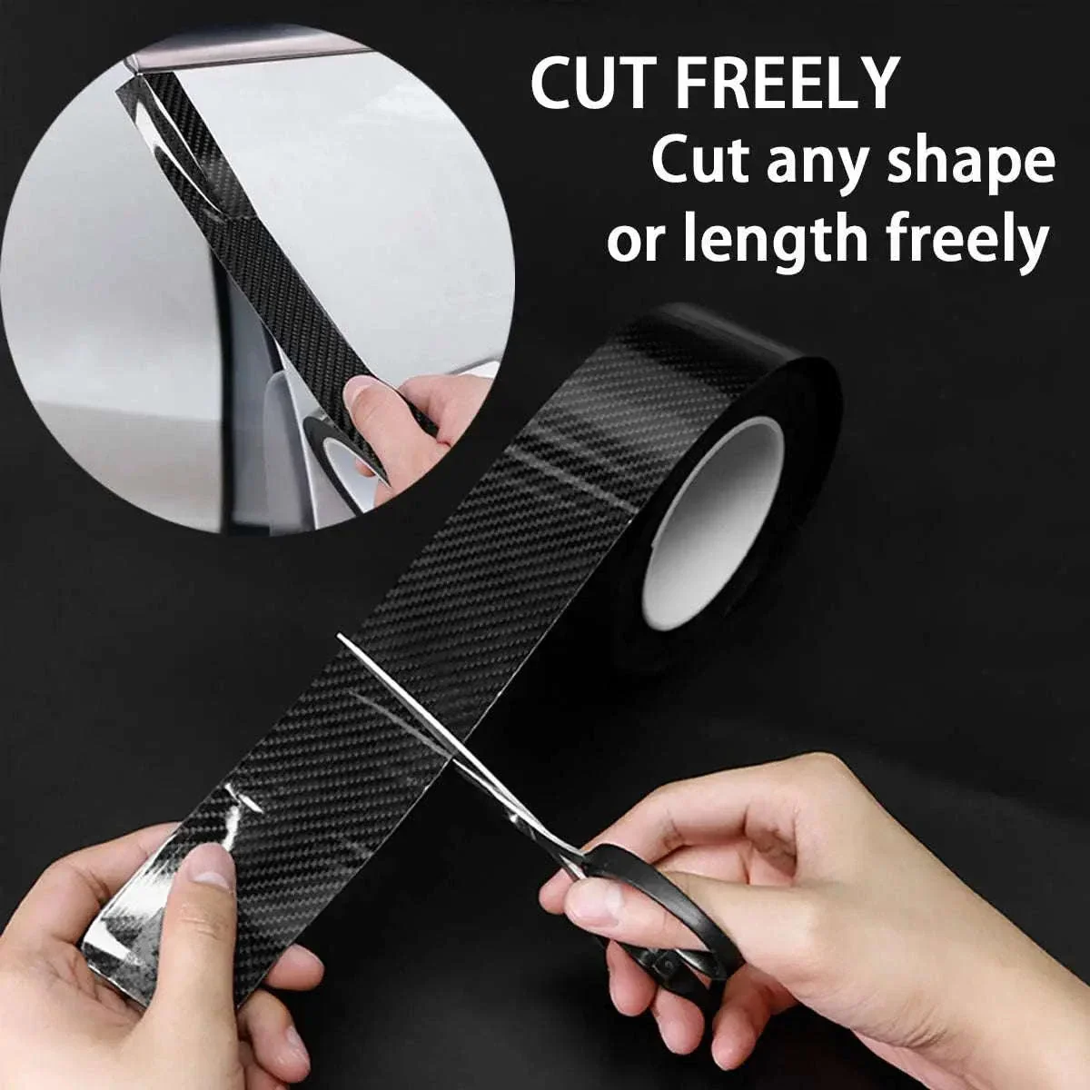Nano Carbon Fiber Car 3D Protection Tape - Image 3