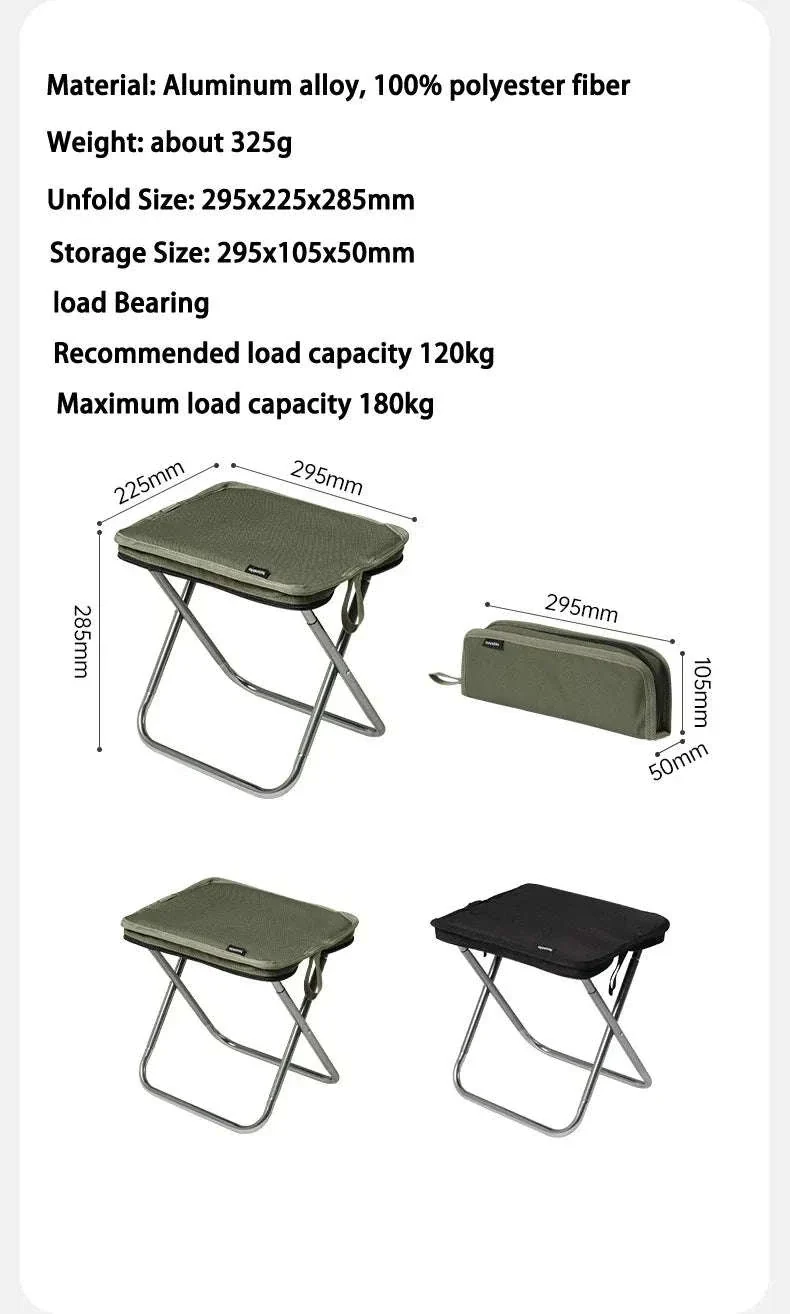 Naturehike Portable Camping Chair for Hiking, Beach, and Travel - Image 20