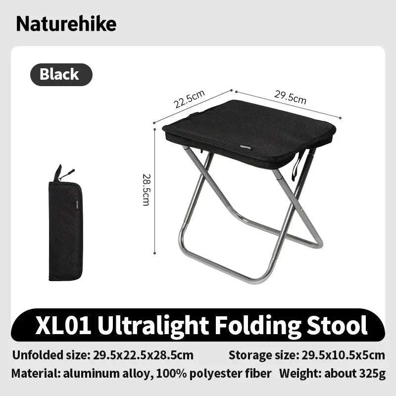 Naturehike Portable Camping Chair for Hiking, Beach, and Travel - Image 22