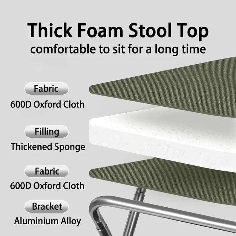Naturehike Portable Camping Chair for Hiking, Beach, and Travel - Image 9