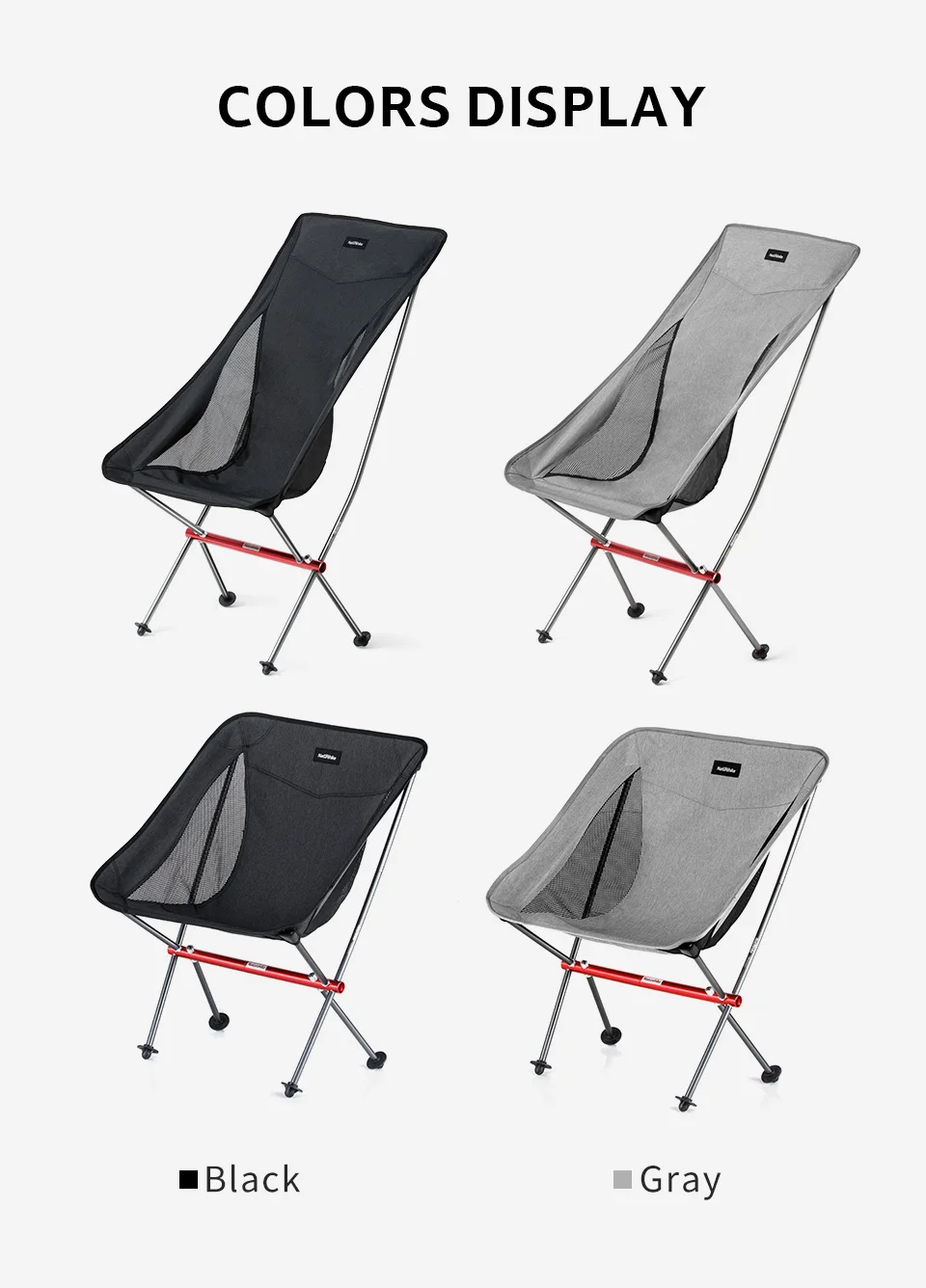 Naturehike Ultralight Folding Camping Chair for Outdoor Use - Image 13