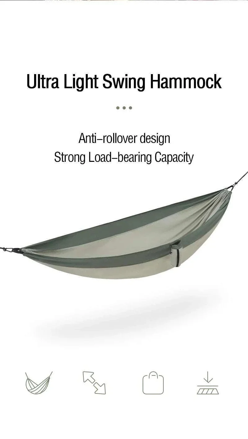Ultralight 2 Person Camping Hammock with 200kg Load Capacity - Image 8