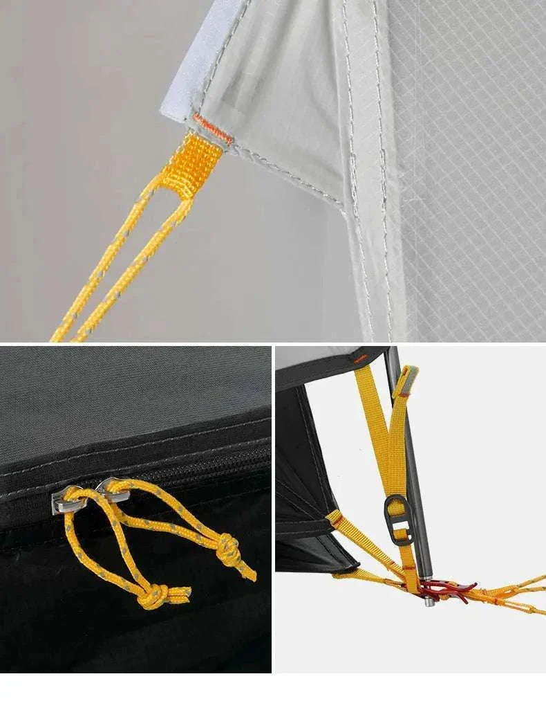Ultralight 2-Person Waterproof Trekking Tent 20D Nylon 1.8kg - Image 31