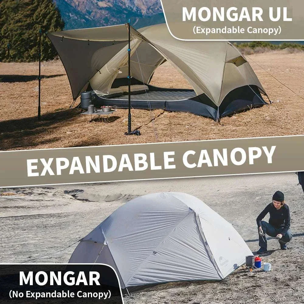 Ultralight 2-Person Waterproof Trekking Tent 20D Nylon 1.8kg - Image 6