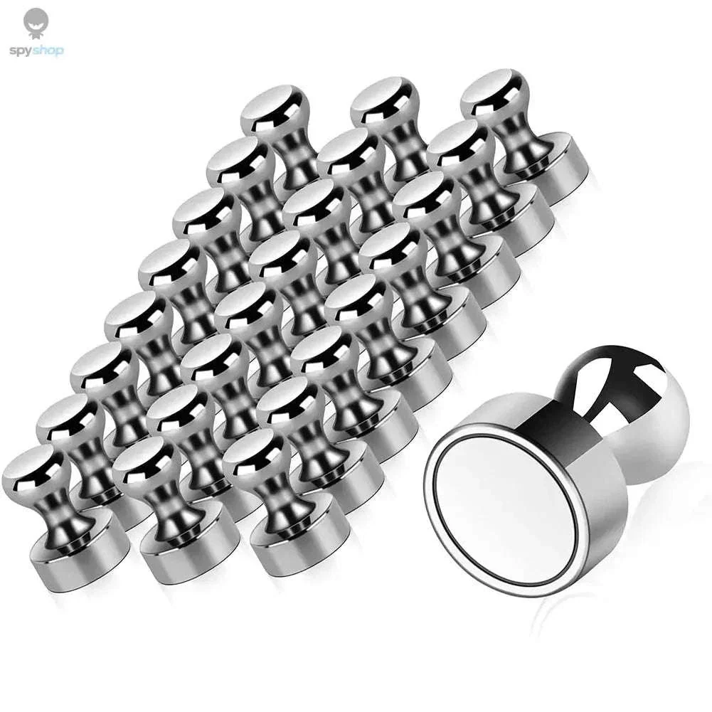 Neodymium Magnetic Pins for Notes, Photos, and Daily Organization