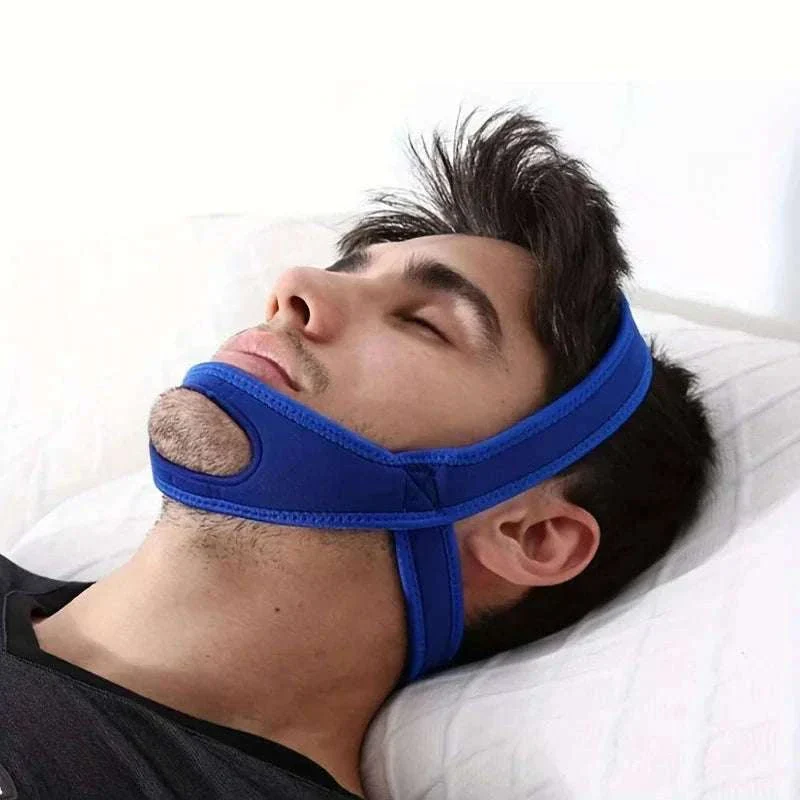 Neoprene Anti Snore Chin Strap for Quieter, Restful Sleep - Image 2