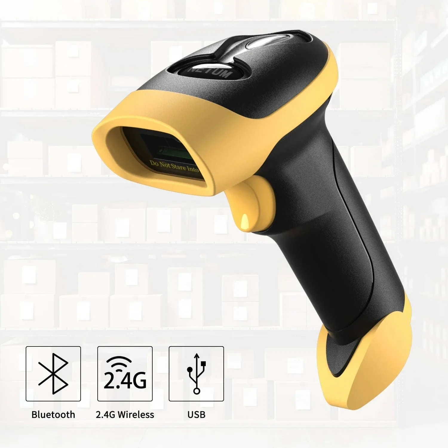 NETUM L8BL Bluetooth 2D & L5 Wired QR Barcode Scanner Bundle - Image 8