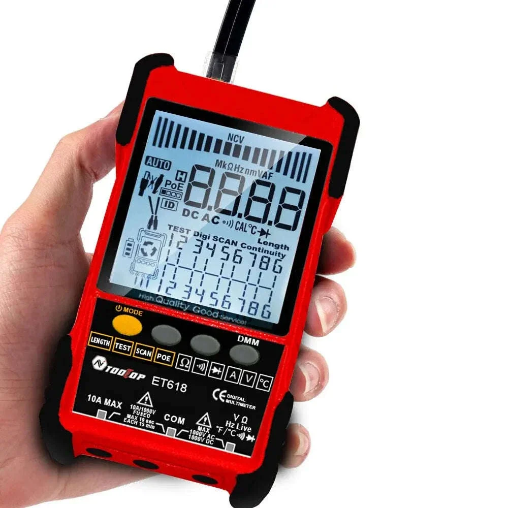 Network Cable Tester Multimeter with POE and Long-Range Tracking - Image 6