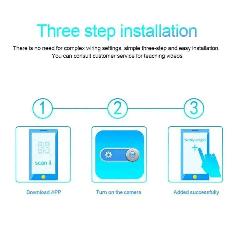 Mini 1080P WiFi Security Camera with Night Vision & Motion Alerts - Image 9
