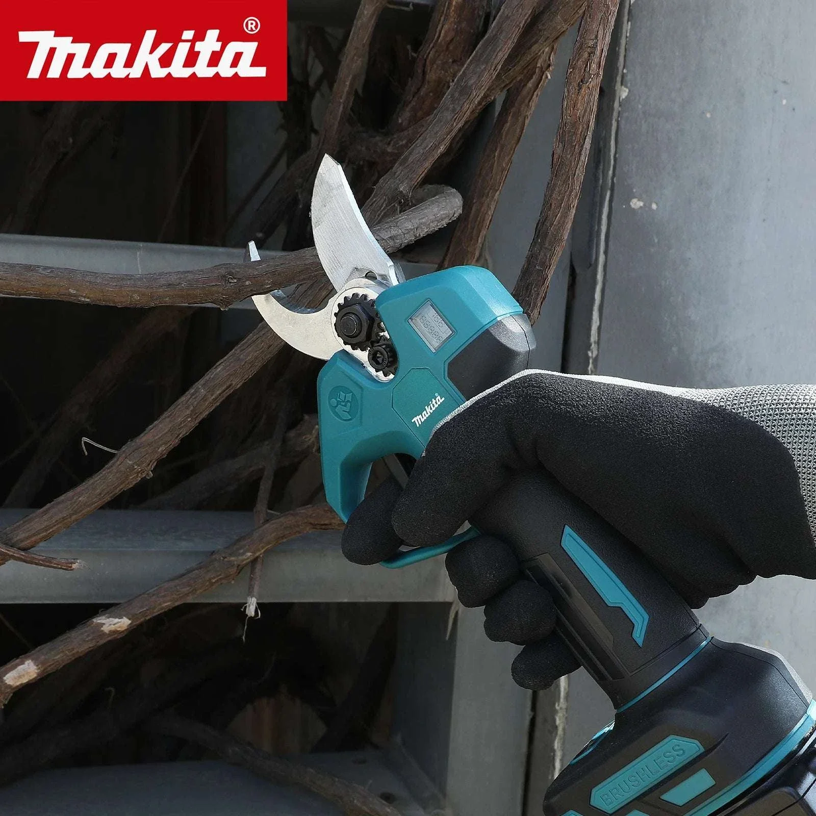 Cordless Electric Pruning Shears 20V Brushless with LCD Display - Image 2