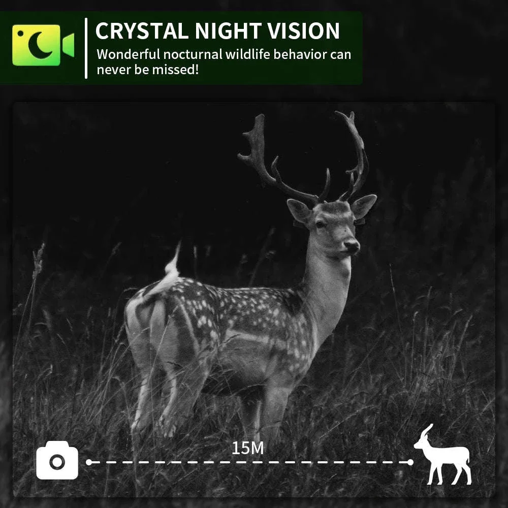 Solar Powered Trail Camera with 8K Video and 60MP Photos - Image 12