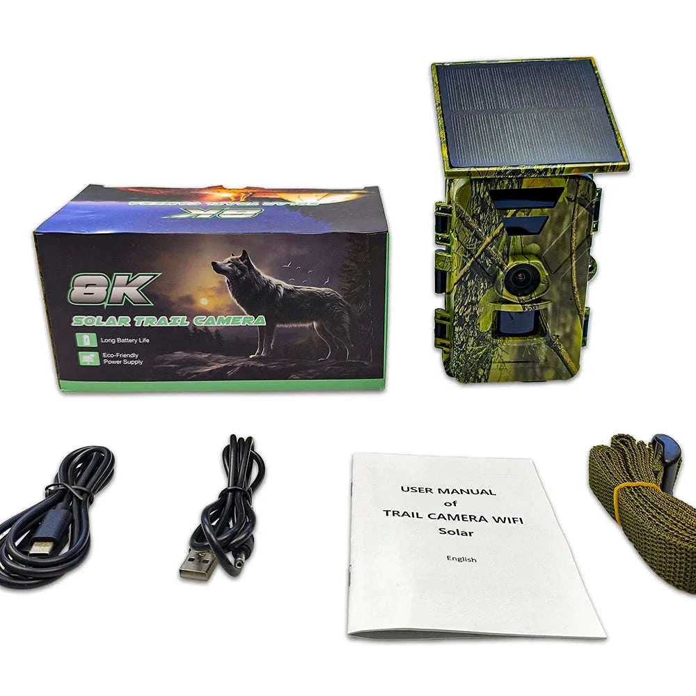 Solar Powered Trail Camera with 8K Video and 60MP Photos - Image 19