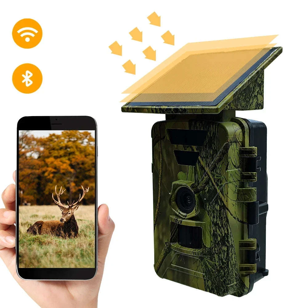 Solar Powered Trail Camera with 8K Video and 60MP Photos - Image 5