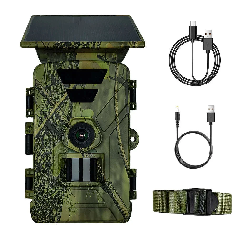 Solar Powered Trail Camera with 8K Video and 60MP Photos - Image 6