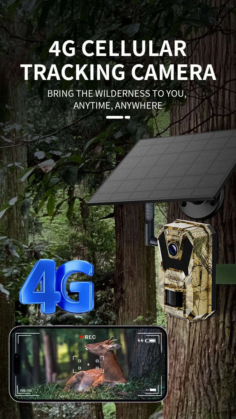 Solar Powered Trail Camera with 8K Video and 60MP Photos - Image 7